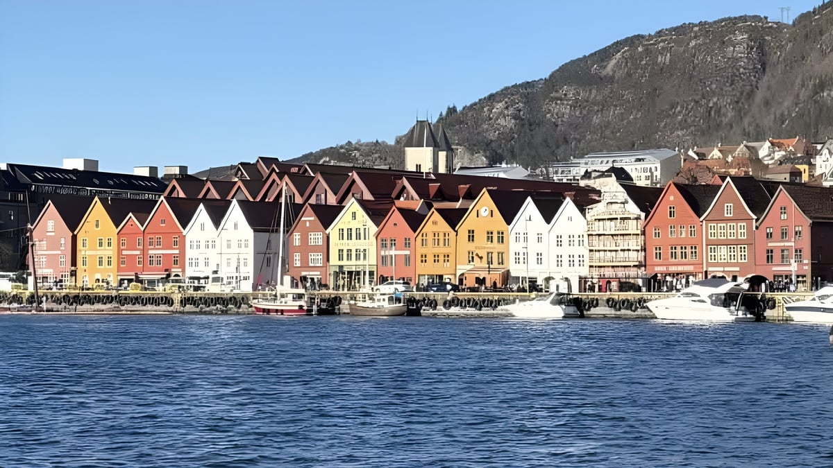 Colorful historic townhouses along Nyhavn canal